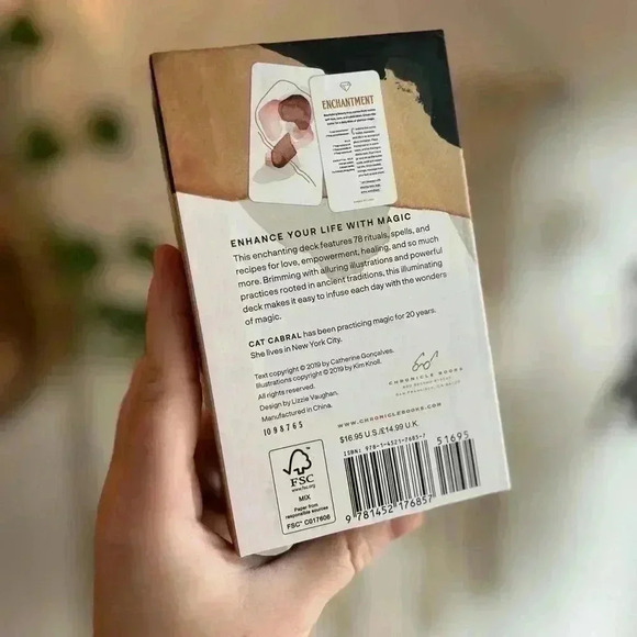 The Spells Deck oracle cards witchcraft magick book deck - Picture 5 of 5